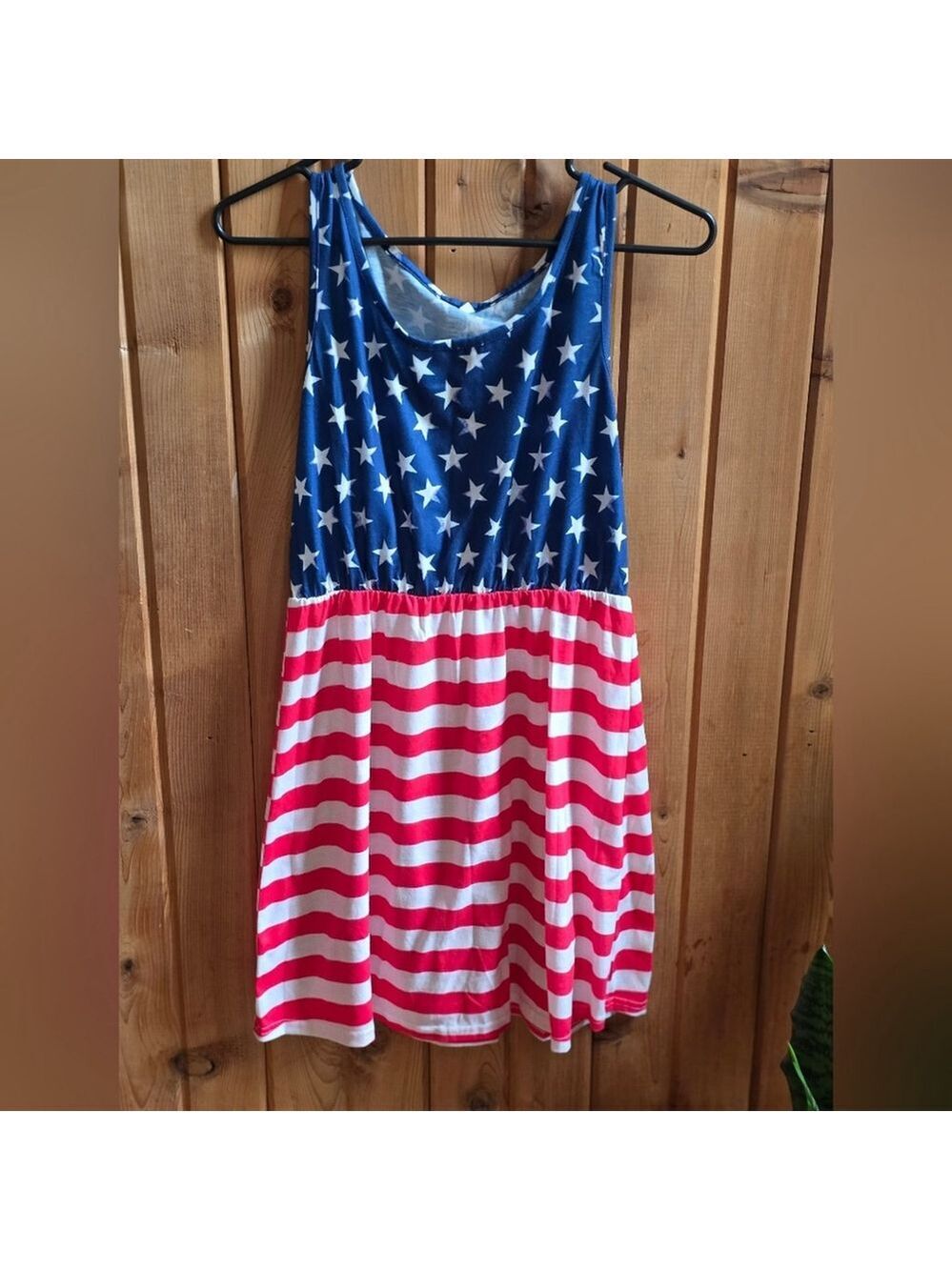 Star and Stripe Patriotic Dress NWOT